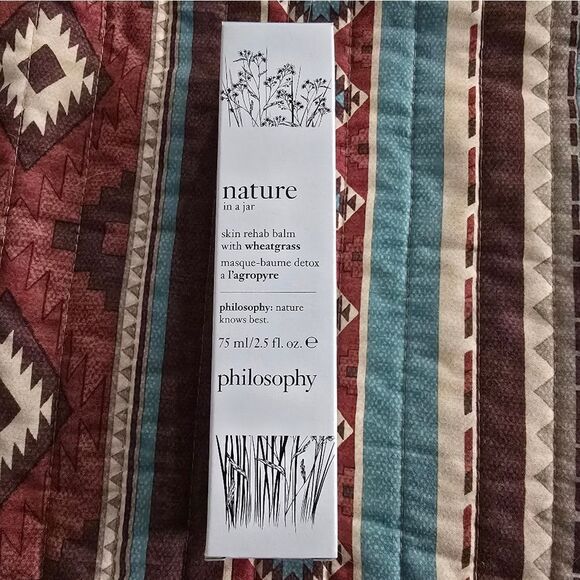 Philosophy Nature in a Jar Skin Rehab Balm with Wheatgrass - Picture 1 of 4